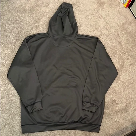 Size 4XLT Grizzlies Gray Hoodie - Picture 3 of 5